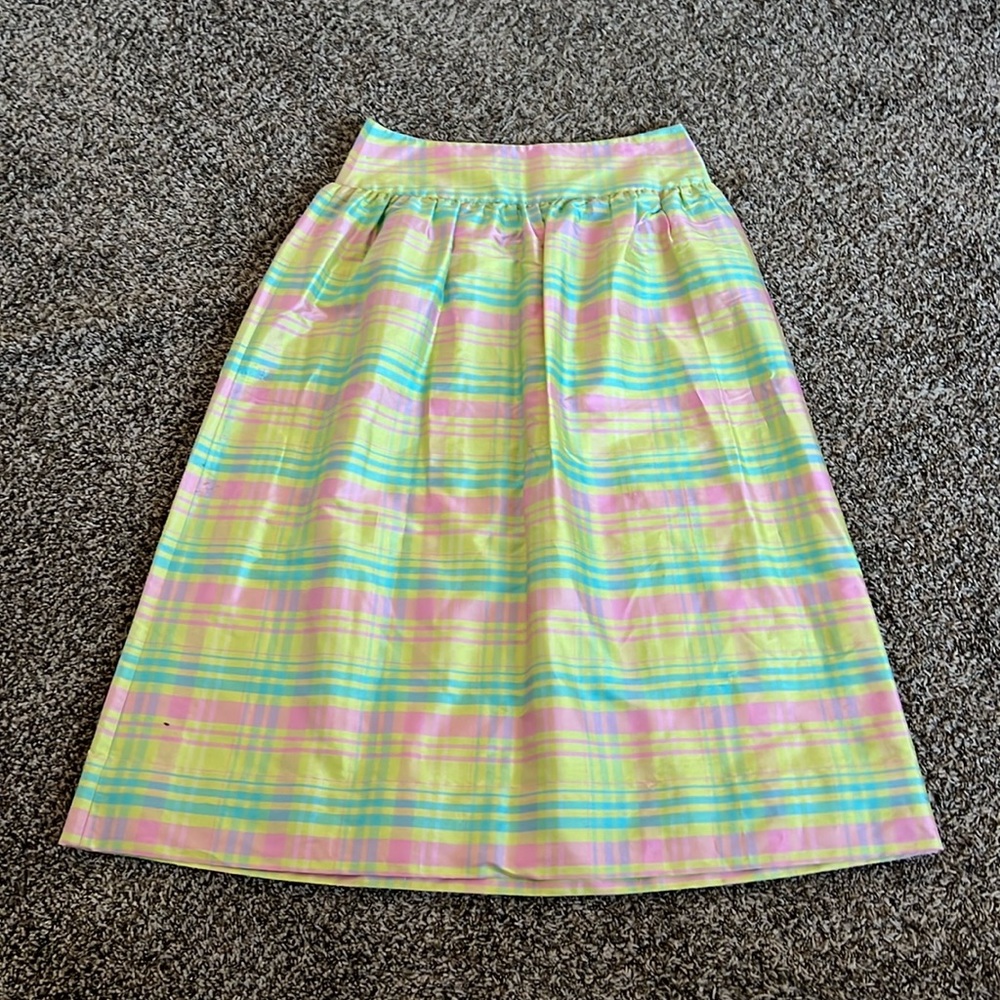 Vintage (White Tag) Lilly Pulitzer Floor Length Skirt size 12
